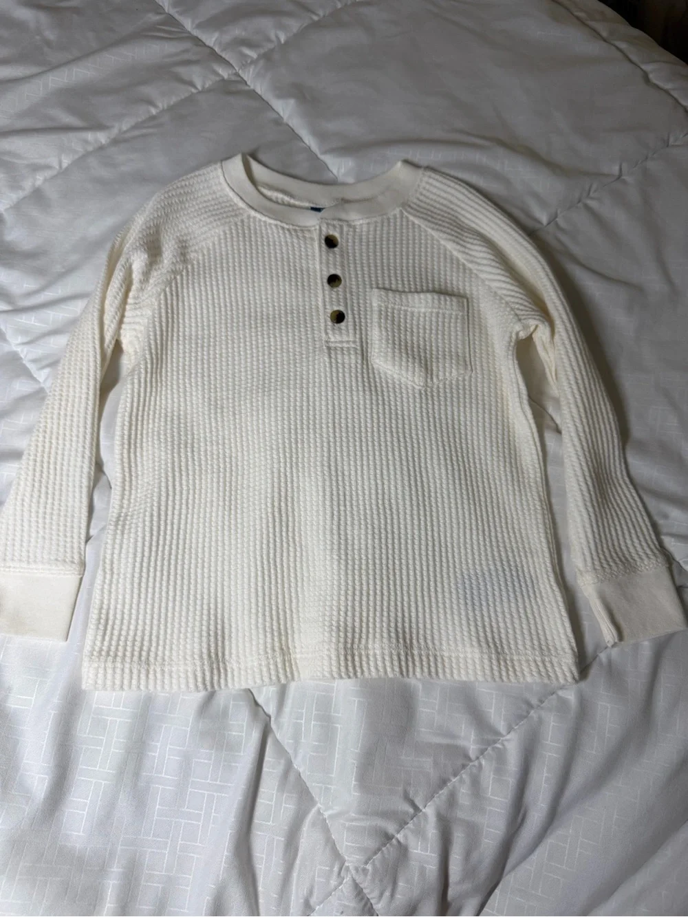 3 Long Sleeve Henley Tops 4t